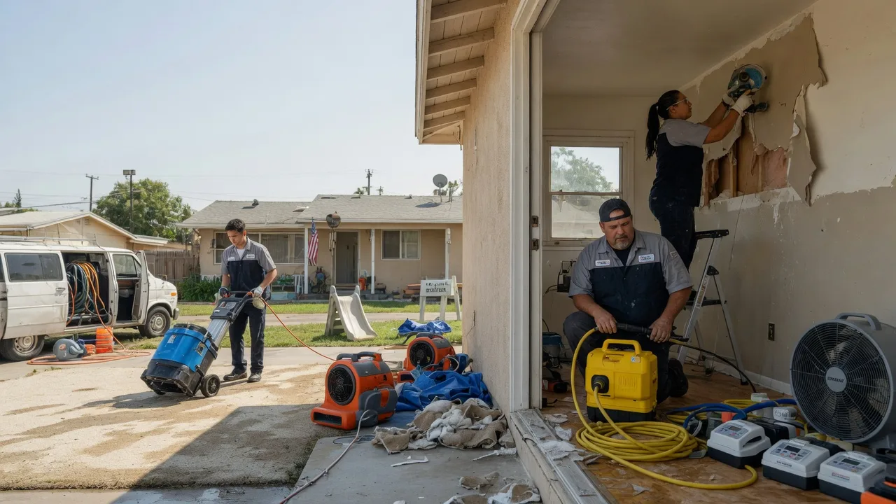 Water Damage Restoration in Wright City, OK near me